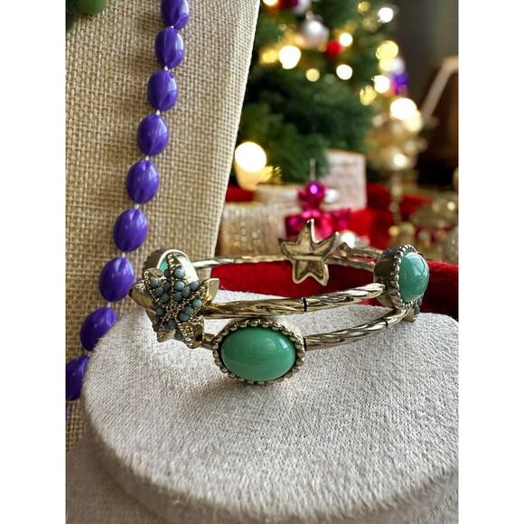 Shades of Green and Purple Jewelry Lots. Pre-Owned and Vintage. - Picture 5 of 16